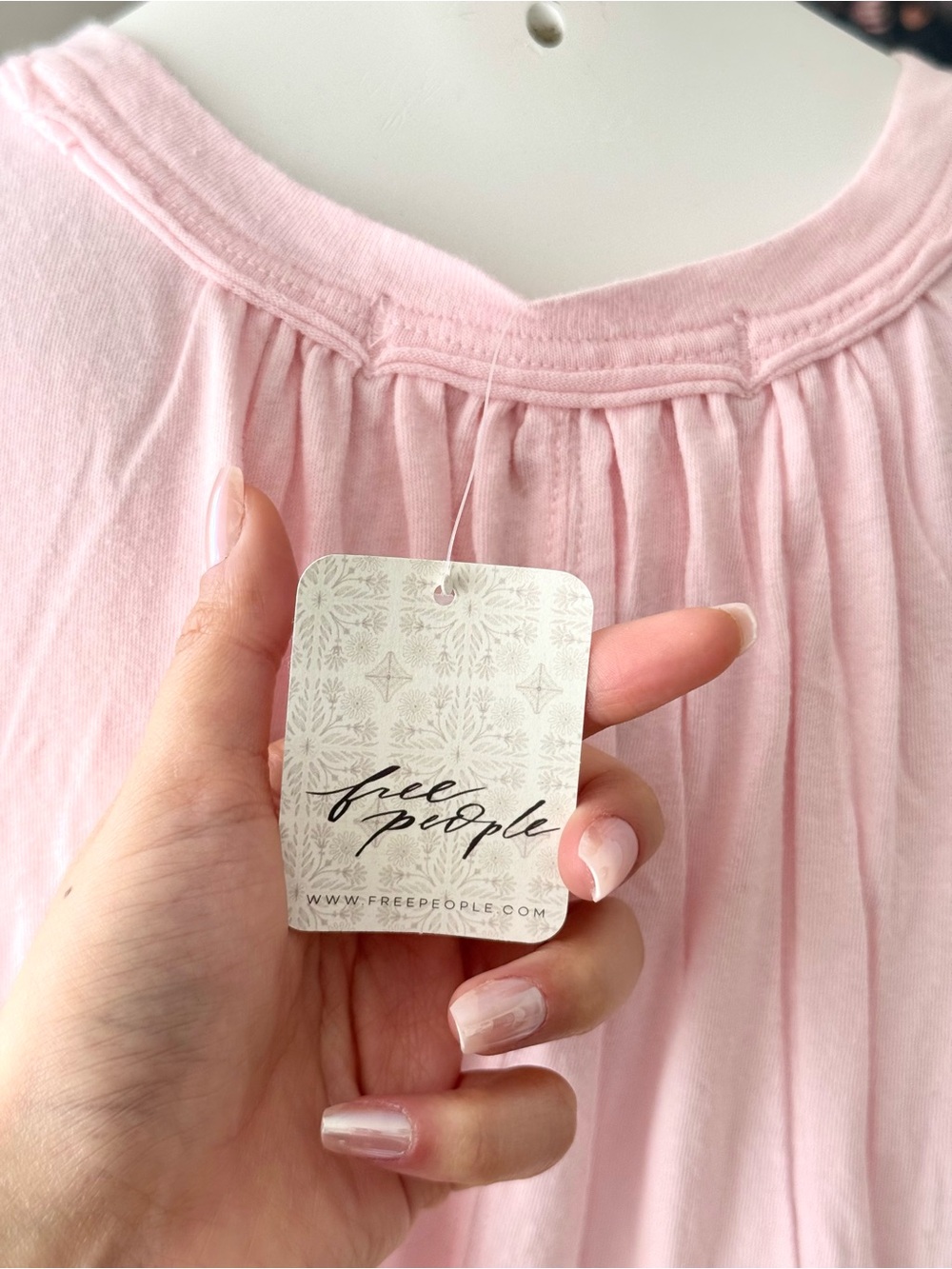 NWT Free People We The Free "Go To Town" Tank - Size L - Picture 6 of 6